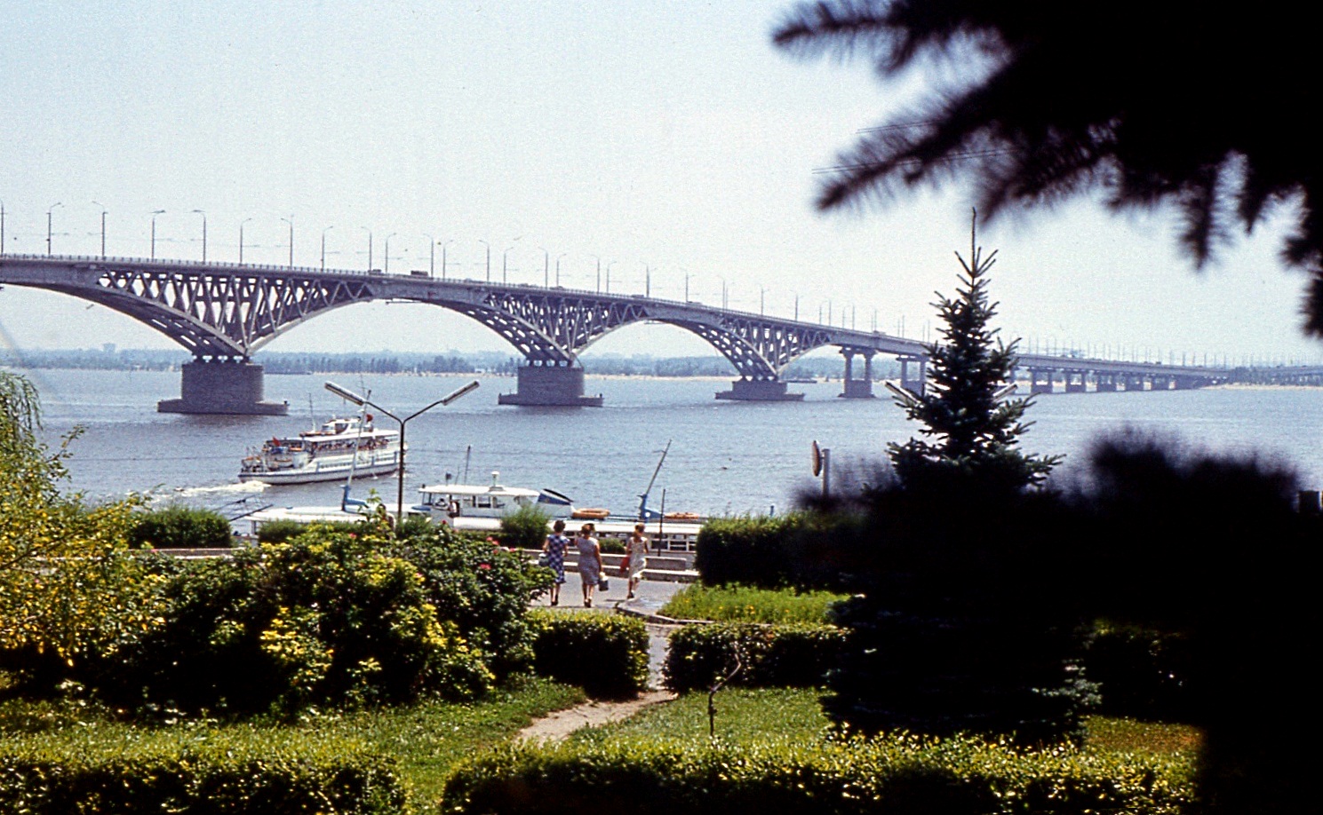Саратов мост через волгу фото
